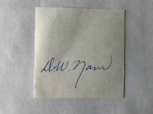 Autografo NAM DUCK-WOO (†2013)-12° foto firmata Primo Ministro della Corea del Sud! - Foto 1 di 2