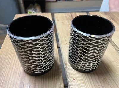 Puntas de escape Victory -Vision, Cross Country, Cross Roads -Crosshatch negro brillante Foto 1 de 4