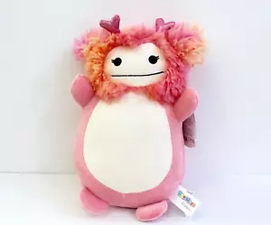 Squishmallows Hug Mees Caparinne rosa Bigfoot Figur Stofftier Plüschtier 10 Zoll - Bild 1 von 4
