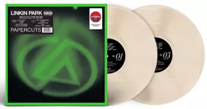 Linkin Park PAPERCUTS 2XLP Bone Color Vinyl Friendly Fire Hits New Sealed - Picture 1 of 2