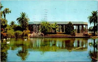 Vintage Postcard Lake and Pavilion City Park New Orleans Louisiana LA 1961  8220 - Image 1 of 2