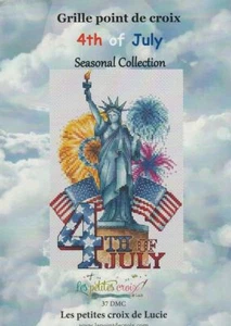 4th of July by Les Petites Croix de Lucie cross stitch pattern - Picture 1 of 1