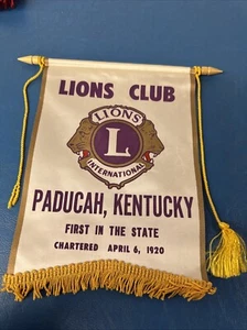 Lions Club Banner Paducah Kentucky - Picture 1 of 3