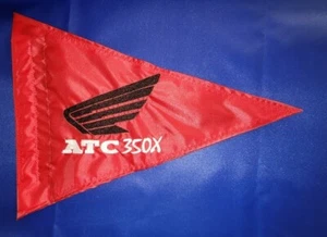 Custom Triangle HONDA ATC350X Safety Flag ATV Dirt Bike Dune Safety Whip Pole - Picture 1 of 5