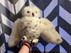 Folkmanis Puppet Snowy Owl Full Body Plush With Rotating Head Puppetry 14"