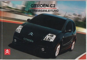 CITROEN C2 Bedienungsanleitung 2004 Betriebsanleitung Handbuch Bordbuch BA - Bild 1 von 1