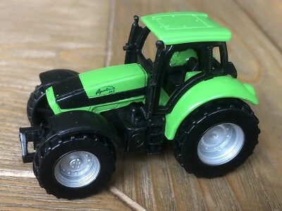 Siku 0859 Deutz-Fahr Agrotron Tractor Green 1:72 Diecast VGC - Image 1 of 4