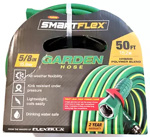 Legacy Manufacturing HSFG550GR 50' x 5/8" Smartflex Tubo da Giardino Nuovo - Foto 1 di 5