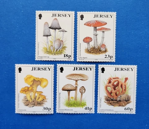 Jersey Stamps, Scott 655-659 Complete Set MNH Cover