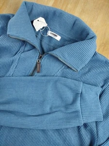 COOFANDY Men's Quarter Zip Up Sweater Lightweight Mock Neck Pullover Size Large - Picture 1 of 5