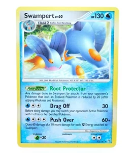 Swampert 12/147 Rare Non Holo Supreme Victors 2009 - Pokemon Card TCG (NM) - Picture 1 of 4