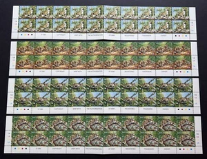 1995 Malaysia WWF Panda Logo Animals Clouded Leopard 80v Stamp Blocks of 20 Sets - Picture 1 of 6