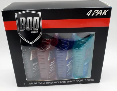 BOD Man 4 Pak Body Sprays 1.8 fl. oz each - Image 1 of 4