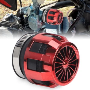 1PC 35mm 42mm 48mm Motorcycle Air Filter Cleaner Intake Universal Quad Motorbike - Picture 1 of 10