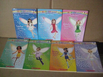 RAINBOW MAGIC ~The JEWELS Fairies~ CHAPTER BOOKS by Daisy Meadows SET of Seven - Image 1 of 4
