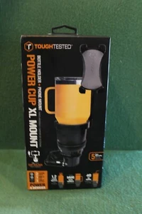 Tough & Thirsty Power Cupholder Bottle & Phone Mount XL 40 Oz Cup Holder - New - Photo 1 sur 6