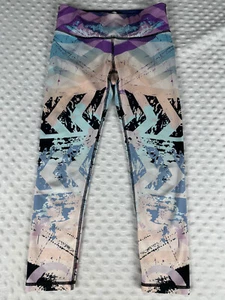 Noli Leggings Capri Pastel Tire Tracks S Small - Picture 1 of 6