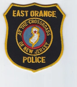**EAST ORANGE NEW JERSEY POLICE PATCH** - Picture 1 of 1