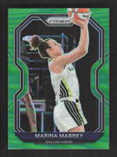 Marina Mabrey 2021 Panini Prizm WNBA Prizms Green Dallas Wings #15