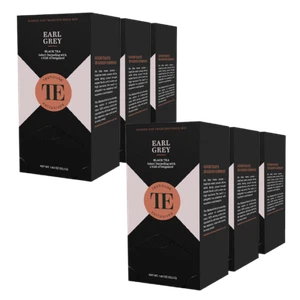 teahouse exclusives TE Earl Grey, 20 Gourmet Tea Bag 6er Pack