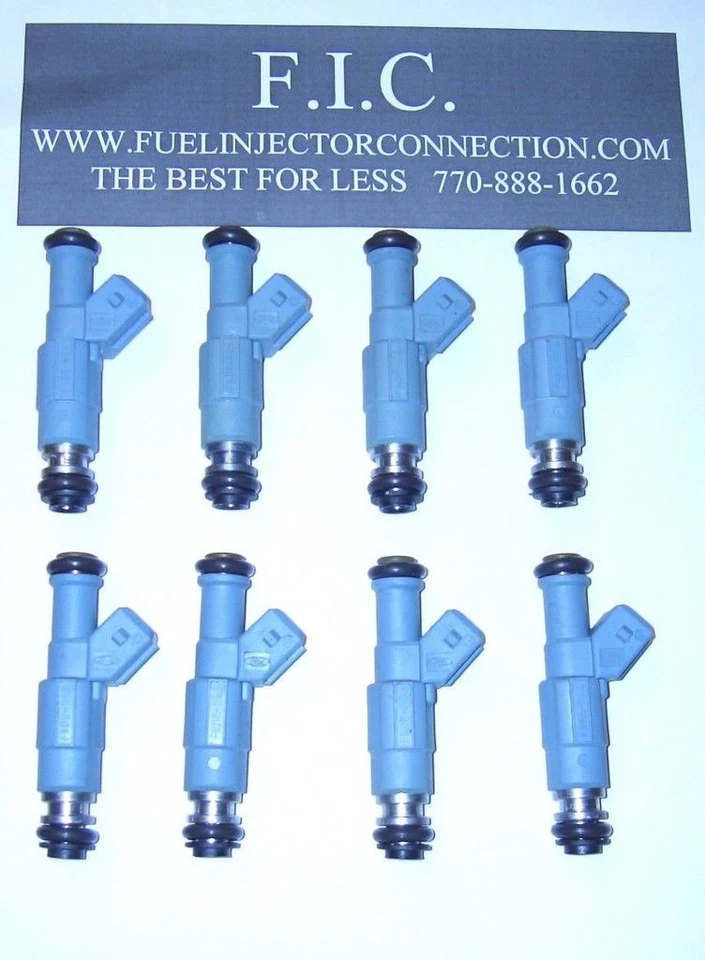 Juego de 8 inyectores de combustible FIC III Design 24 lb 1992-1997 Chevrolet Camaro (nuevo) Foto 1 de 1
