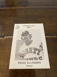 Bruce Ellingsen 1975 Oklahoma City 89ers #6