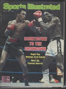 SPORTS ILLUSTRATED 07-06-81 Sugar Ray Leonard excellent condition - Picture 1 of 1