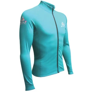 Adrenalin 2P Wet/Dry Thermo Shield LS Zip-Front Top Rapid Dry Jacket Aqua - Picture 1 of 9