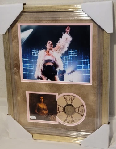 Halsey  Signed Autographed If I Can’t Have Love, I Want Power CD  JSA Framed Cover