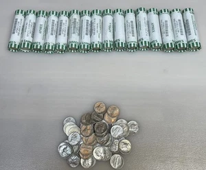Rotolo da 50 $5 Face 90% Silver Mercury Dimes AU - APMEX Rotolo di Fucile - Foto 1 di 8