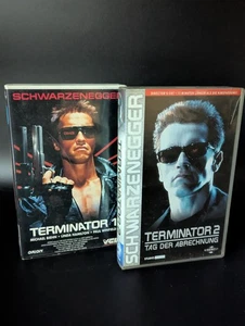 VHS RARITÄTEN: TERMINATOR 1 & 2 - DIR. CUT (1991) mit Arnold Schwarzenegger - Bild 1 von 3
