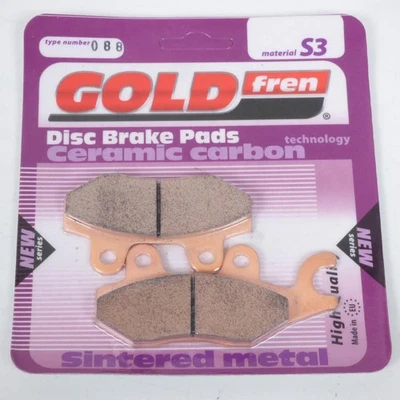 Plaquette de frein Gold Fren pour Moto Daelim 250 Vl Daystar 2013 à 2014 AR Neuf - Photo 1/2