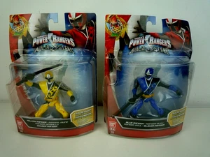 SABAN'S POWER RANGERS NINJA STEEL BLUE RANGER & YELLOW RANGER BANDAI 2017 - Bild 1 von 7