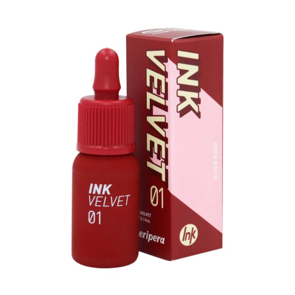 Peripera Ink Velvet #01 Good Brick Lip Tint Liquid Lipstick