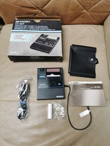 Vintage Sharp CE-50P Printer & Cassette Interface, Carry Case - Photo 1/8