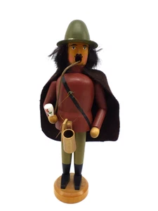 Räuchermann Rastelbinder Klaus Merten Erzgebirge - Foto 1 di 14