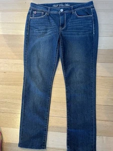 US Polo Association Jeans Women's Size 8 3/4 Length Cuffed Mid Rise Floral Print - Picture 1 of 6