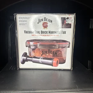 Contenedor de adobo con sello al vacío Jim Beam (modelo JB0144). -Nuevo - Imagen 1 de 4
