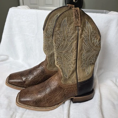 Bota Western Ariat10017381 para hombre mano de vaca punta cuadrada de Ariat 11EE Foto 1 de 4