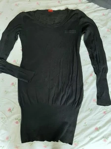 Umstandsmode Longpullover Kleid Esprit Maternity 38 M Schwarz - Bild 1 von 4