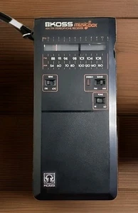 Radio portátil AM/FM estéreo Koss MusicBox para piezas o reparación sin sonido 6783 - Imagen 1 de 11