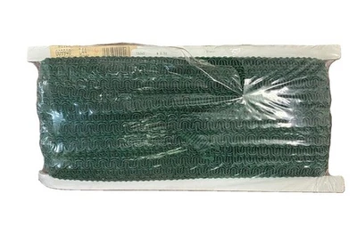 Consola Estilo Pergamino Trenza Gimp Trim Lámpara Conso 9940 L44 Verde Profundo 36yds Foto 1 de 2