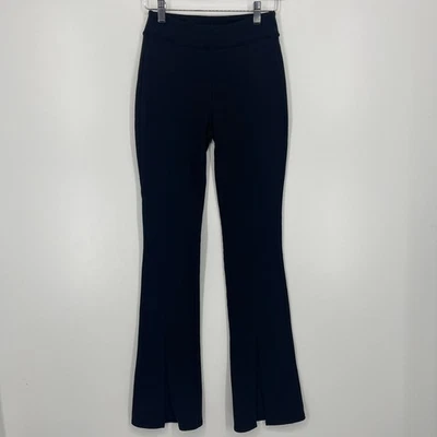 Leggings Alo para mujer talla S negros aerógrafo cintura alta aleteo pierna acampanada abertura Foto 1 de 4