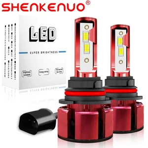 For Nissan Frontier Extended SV LE Cab Pickup 2001-2024 9007 LED Headlight Bulbs - Foto 1 di 14