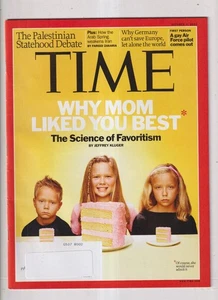 Time October 3, 2011 Science of Favoritism, Palestinian Statehood Debate, Arab S - Picture 1 of 1