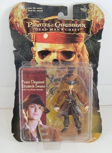 PIRATES OF THE CARIBBEAN PIRATE DISGUISED ELIZABETH SWANN 4" ACTION FIGURE 2006 - Picture 1 of 4