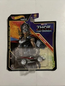 HOT WHEELS CHARACTER CARS 2022 THOR LOVE AND THUNDER POTENTE THOR DIECAST - Foto 1 di 2