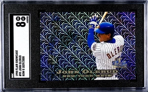 Flair Showcase 1998 John Olerud fila 0/2000 SGC 8 - New York Mets #99 - Imagen 1 de 2