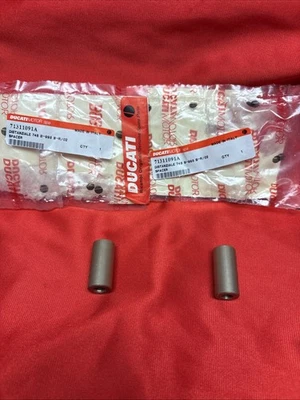 Ducati 748 916 996 998 Seat Lock Plate Spacer New 2Pcs 71311091A - Image 1 of 2