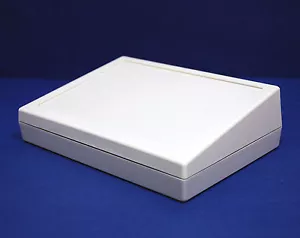 1pc ABS Plastic Keyboard Enclosure Box G1183G Gray 189x134x32/55mm WxLxD Gainta - Picture 1 of 8